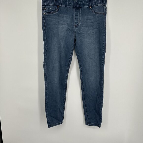 Liverpool Pull-on Jeans Womens size 14 Denim Leggings - Picture 6 of 7